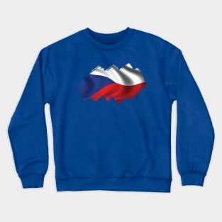 Flag of the Czech Republic Crewneck Sweatshirt